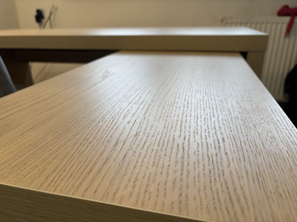 MALM | Biurko z wysuwanym panelem | IKEA