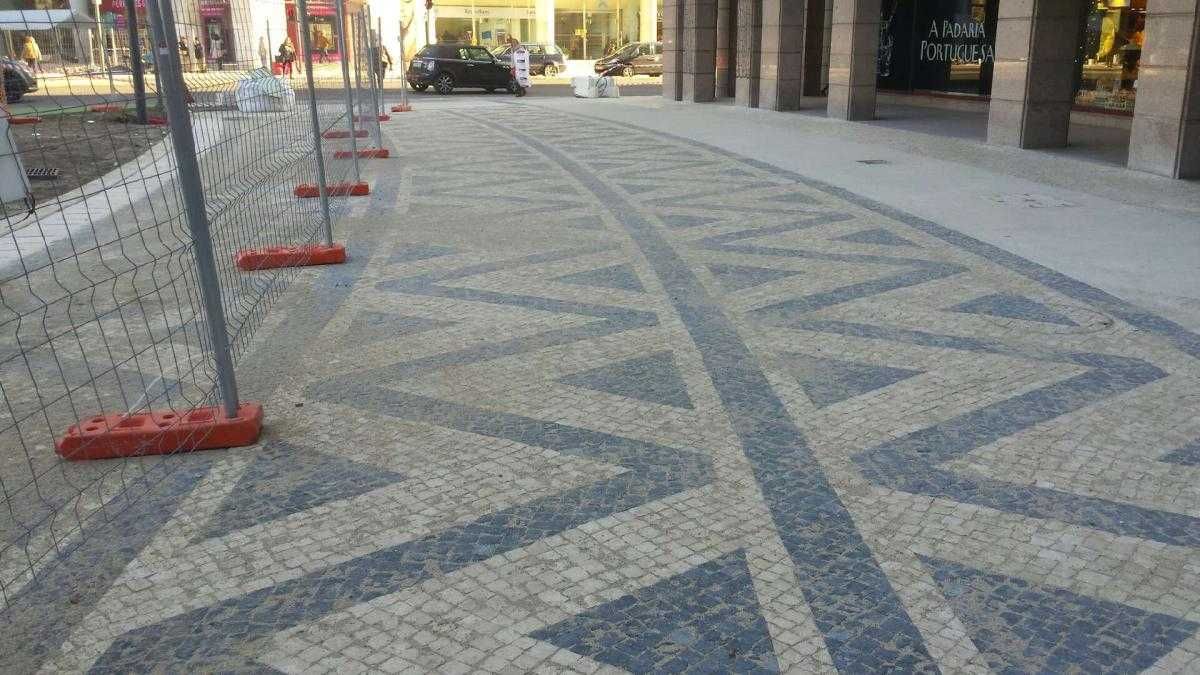 Pedra de calçada Portuguesa - Pavimento