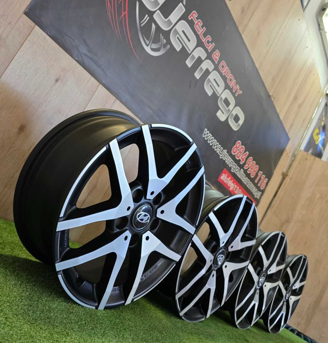 NOWE ALUFELGI HYUNDAI 16x5x114,3 - Elantra,i30,IONIQ,ix20,Kona,Tucson