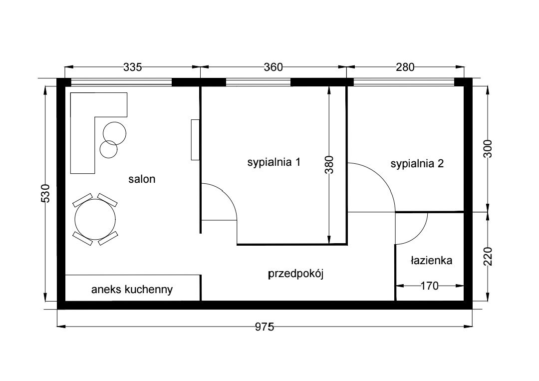 Wynajem mieszkanie 50m2 w centrum Białegostoku