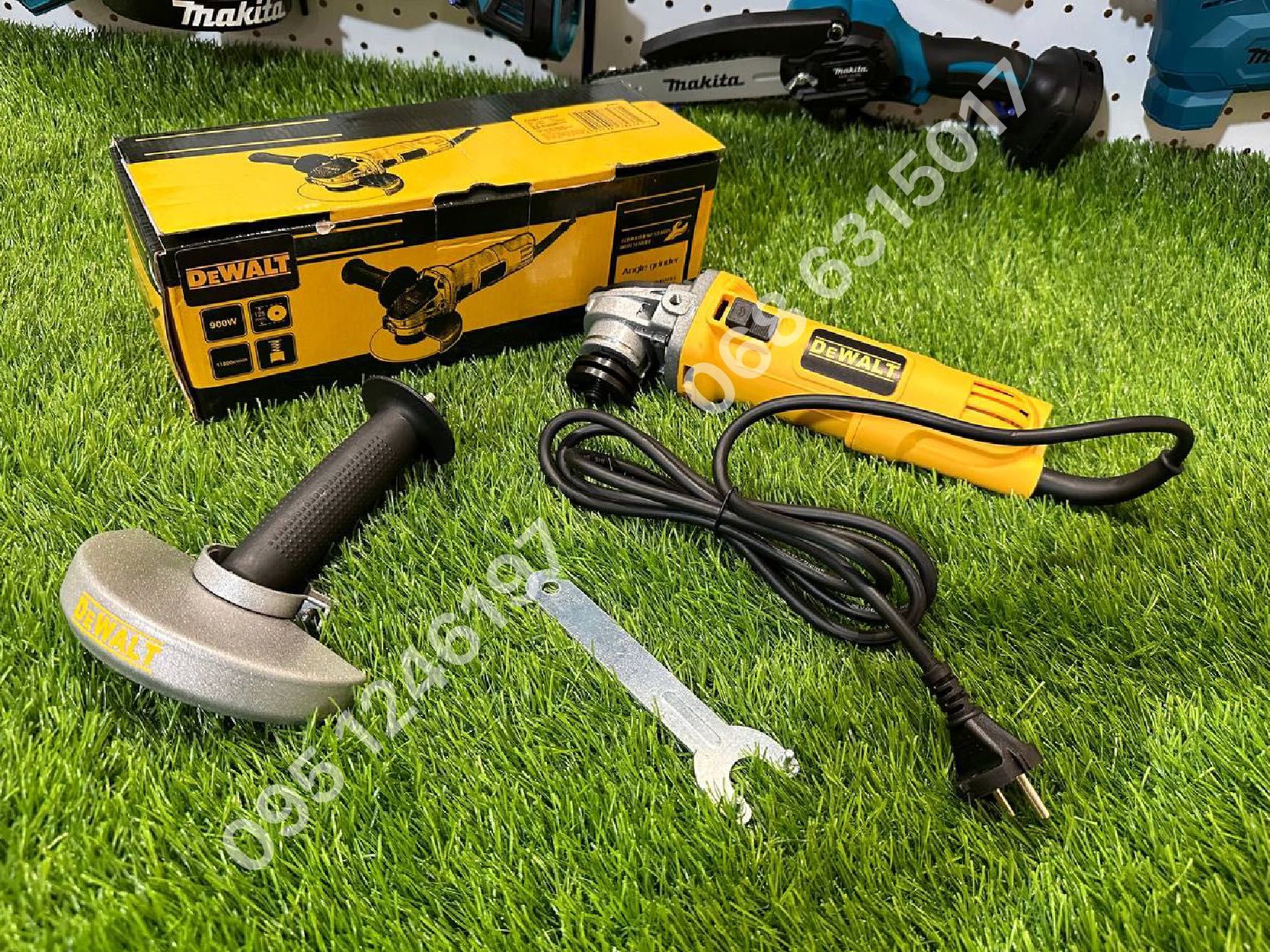 Сетевая электрическая Болгарка DeWALT A901 кабель 2м мощьность 900вт