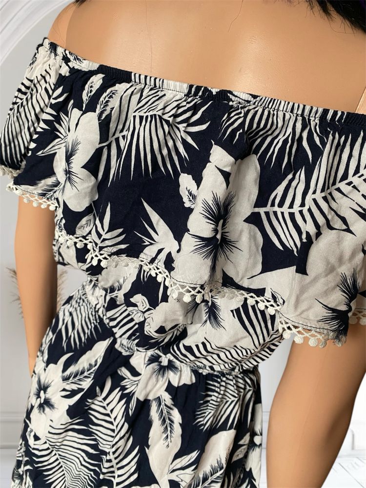 Sukienka hiszpanka w kwiaty Ya-Ya rozm 40/42 L/XL