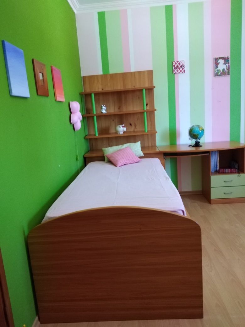 Cama DUPLA 95X190 Madeira maciça