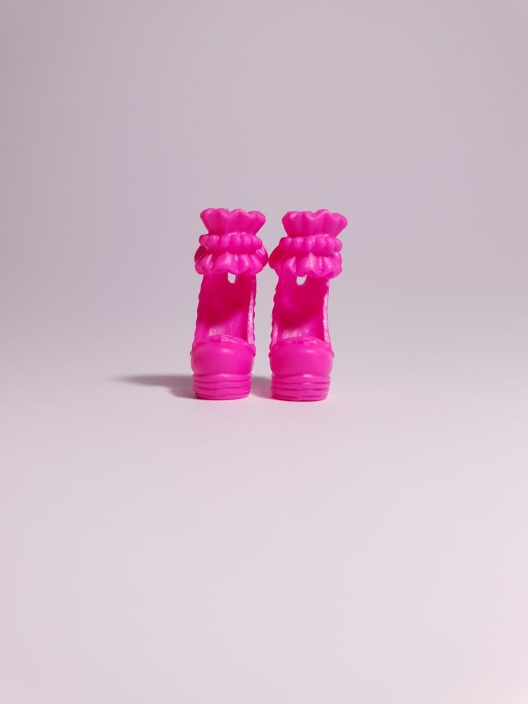 Buty dla lalki barbie różowe