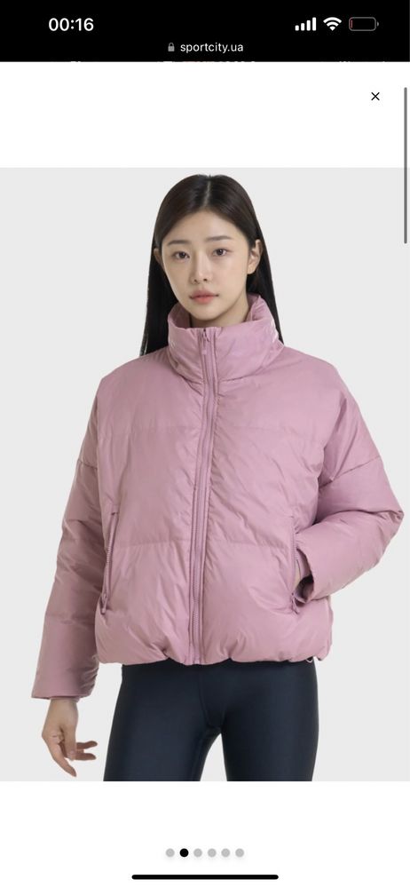 Нова Куртка жіноча Under Armour CGI DOWN PUFFER JKT рожева 1378858-697