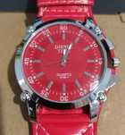 Relógio Diesel Time Vermelho - Novo