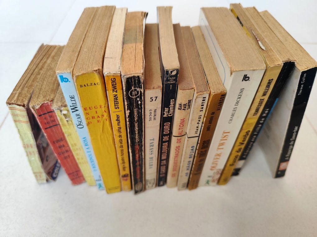 Livros de Bolso antigos de Autores Internacionais