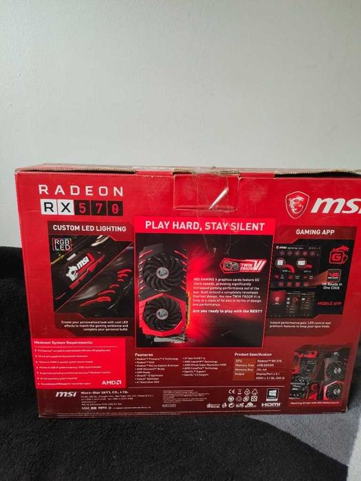 MSI Radeon RX570 4GB GDDR5 256bit