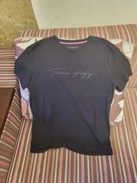 Мужская черная футболка Tommy Hilfiger