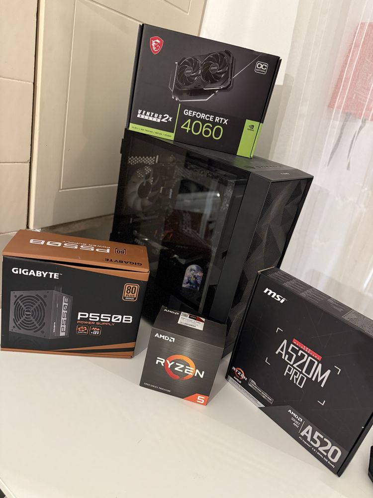 Pc gamer rtx 4060 ryzen 5500