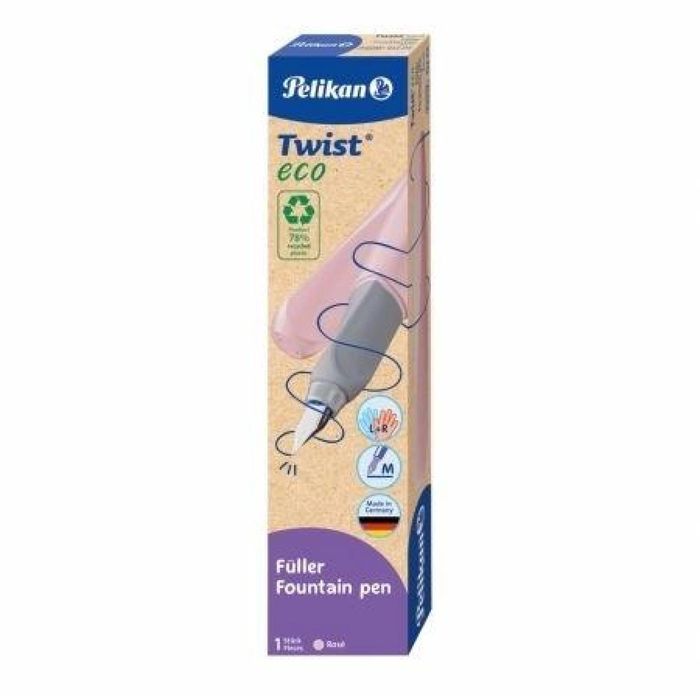 Pióro wieczne Twist Eco M różowe PELIKAN pudełko,37x147 mm
