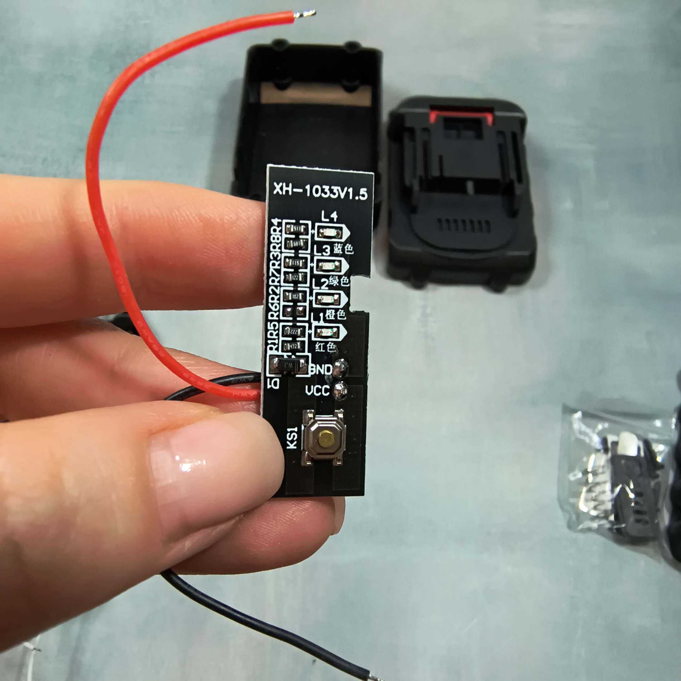 Кейс под аккумулятор для шуруповерта 18 21 v Makita 18650х10 BMS