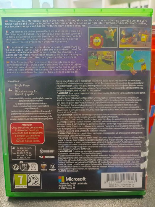 SpongeBob Kanciastoporty The Cosmic Shake XOne Wysyłka Sklep Mokotów