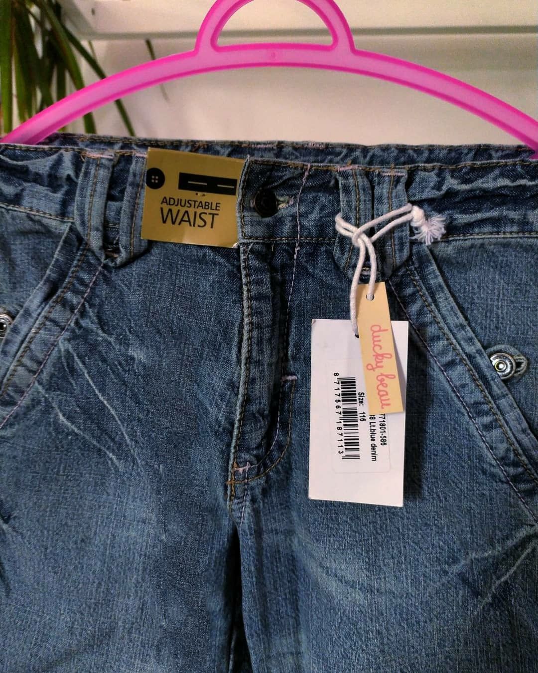 Нові джинси Ducky Beau 116 р 5 6 років для девчинки кюлоти штани