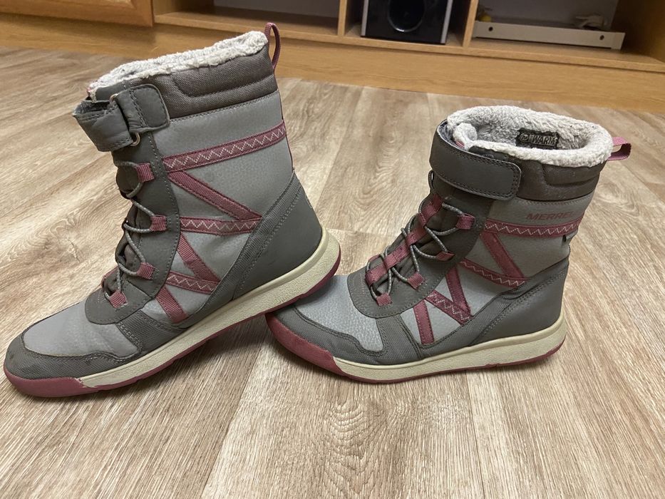 Туплі зимові сапоги  Merrell оригінал 35 р