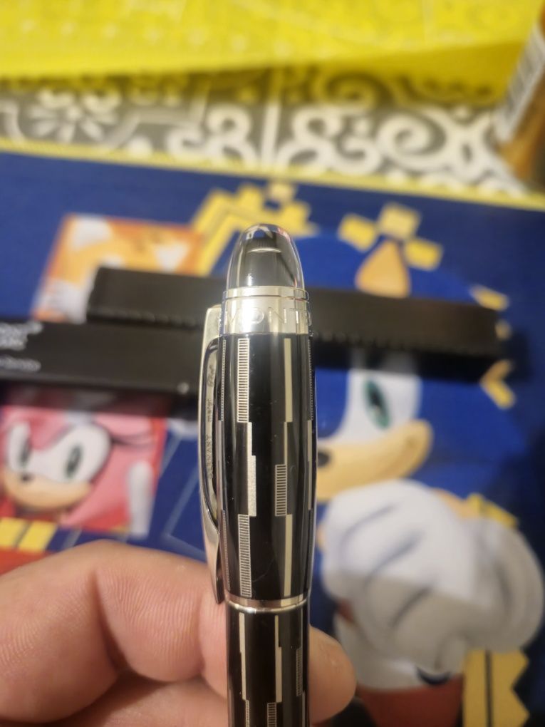 Pióro Wieczne Montblanc Starwalker Black Mystery Line Founta