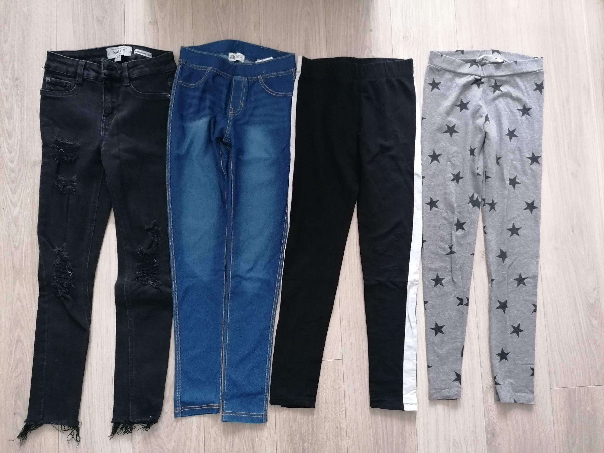Spodnie legginsy 146 cm