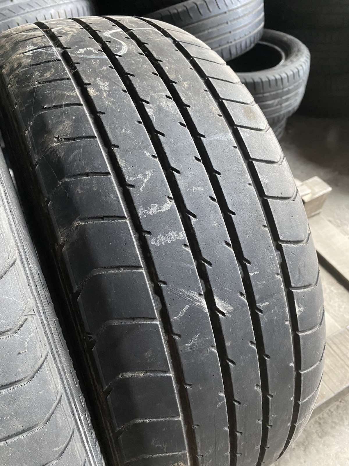 205.50.17 Dunlop 2шт лето БУ склад шины резина из Европы 50 R17