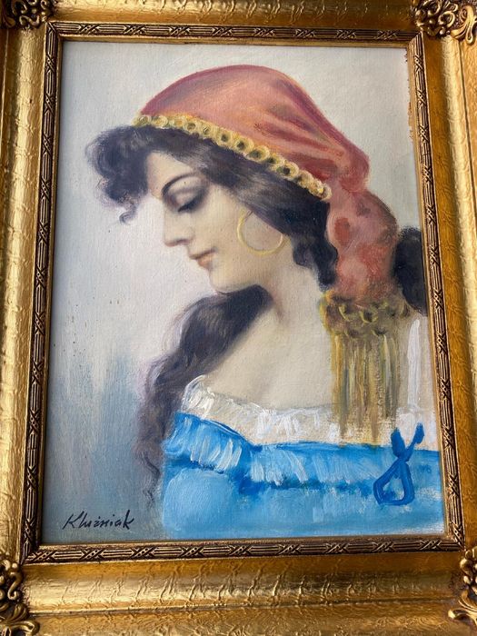 Obraz Jerzy Kluźniak Cyganka