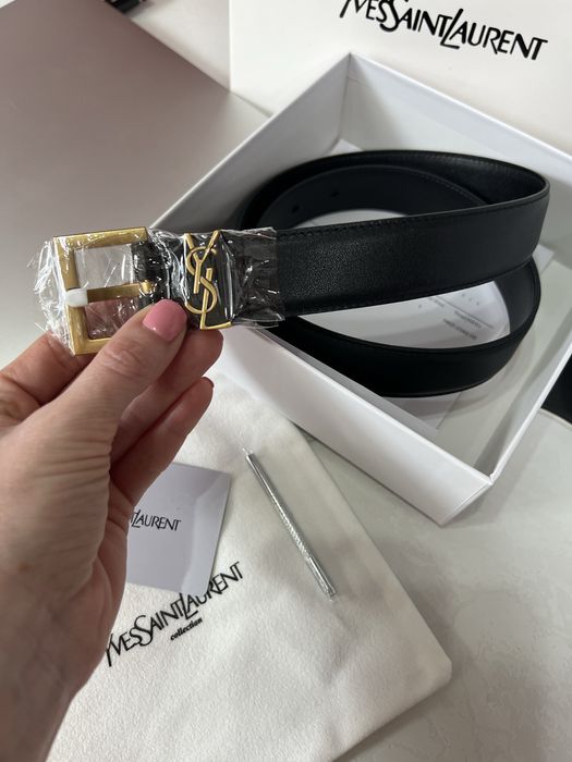 Ремень/пояс YSL Saint Laurent Belt 3.0 Ив Сен Лоран премиум