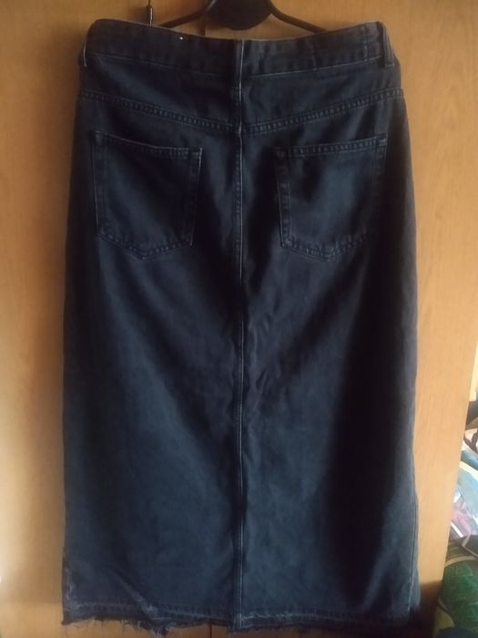 Długa spódnica dżinsowa