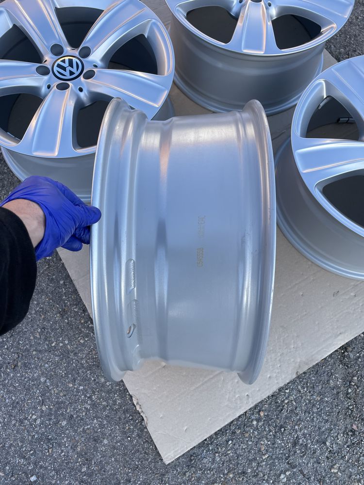 диски/тітани/R18/5x112/ET38/DIA 57.1/ VW ID-4/TIGUAN/T-Roc/PASSAT B8