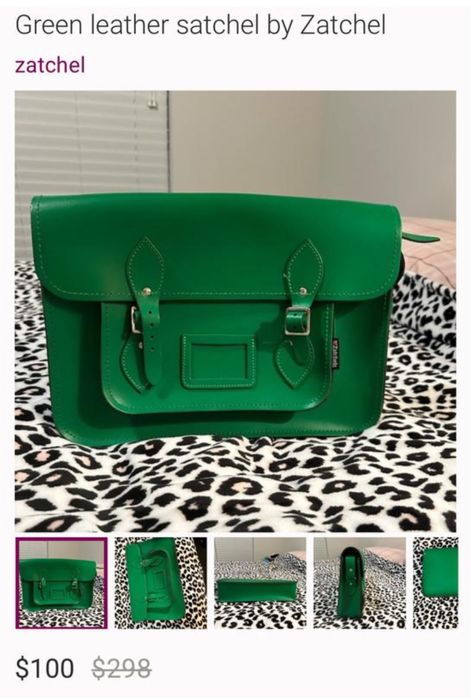 Сумка ранець з натуральної шкіри zatchel