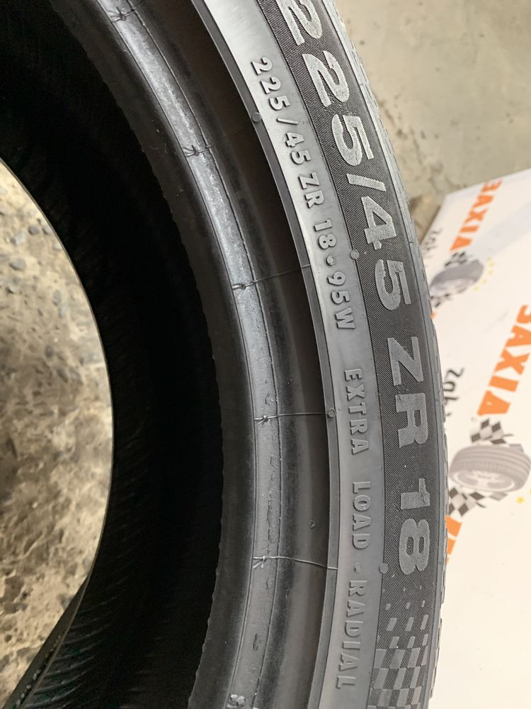 (2шт) 225/45R18 Continental SportContact 3 літні шини