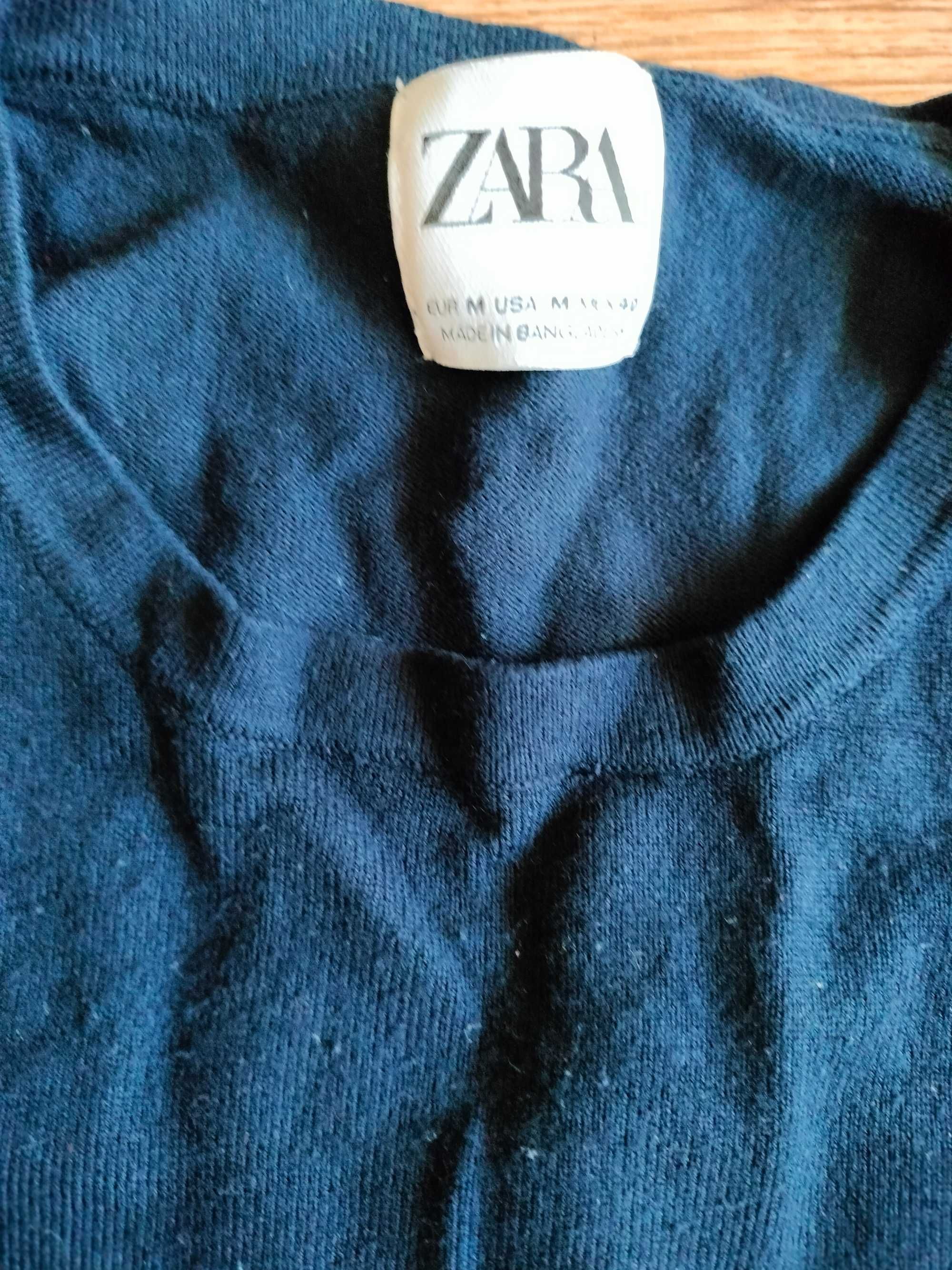 Sweter męski Zara M granat