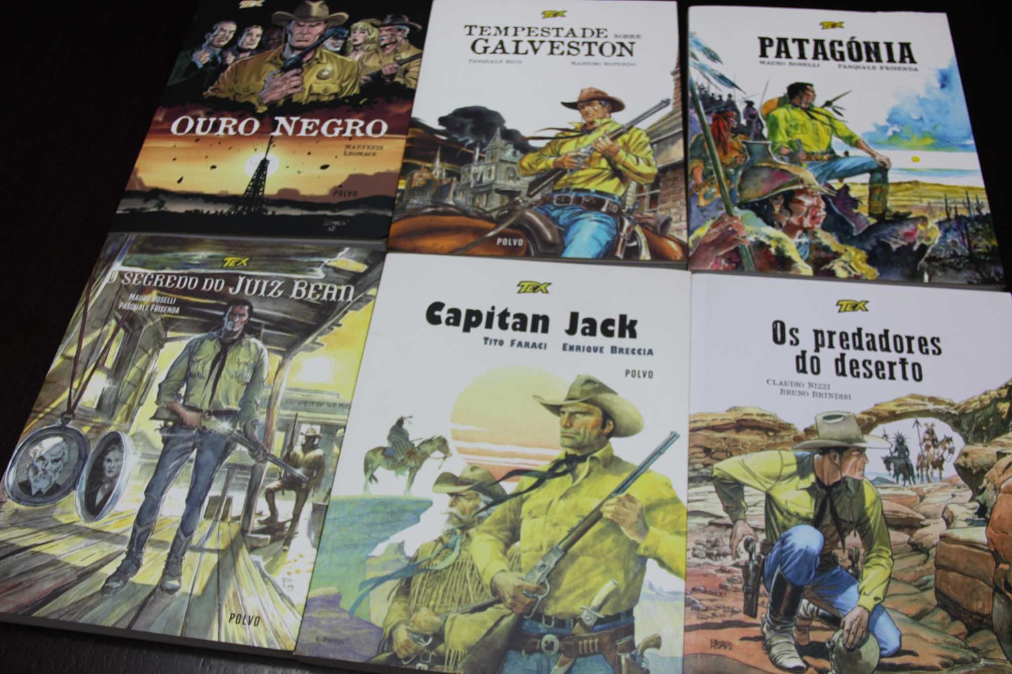 Tex, Polvo Editora  6 Volumes