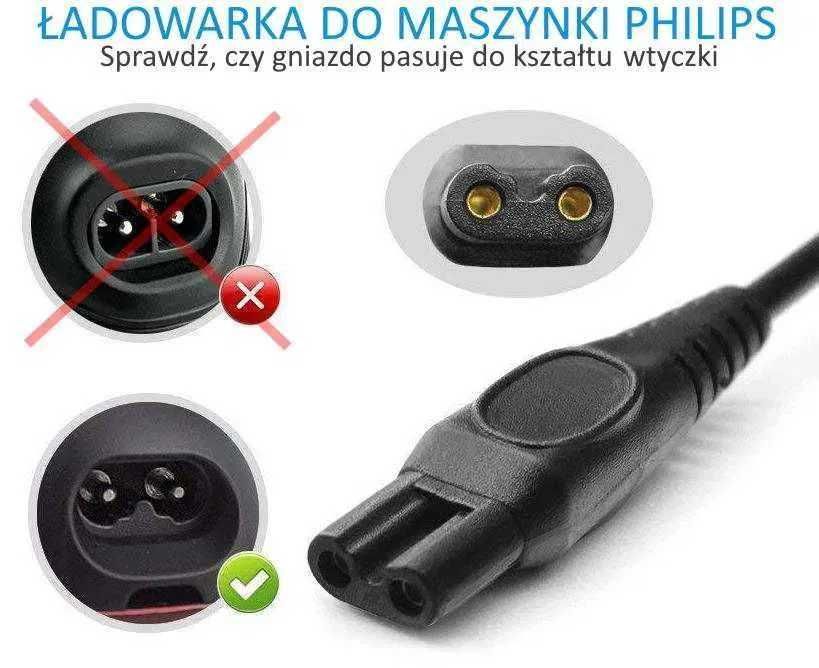 Zasilacz ładowarka do strzyżarek i golarek Philips