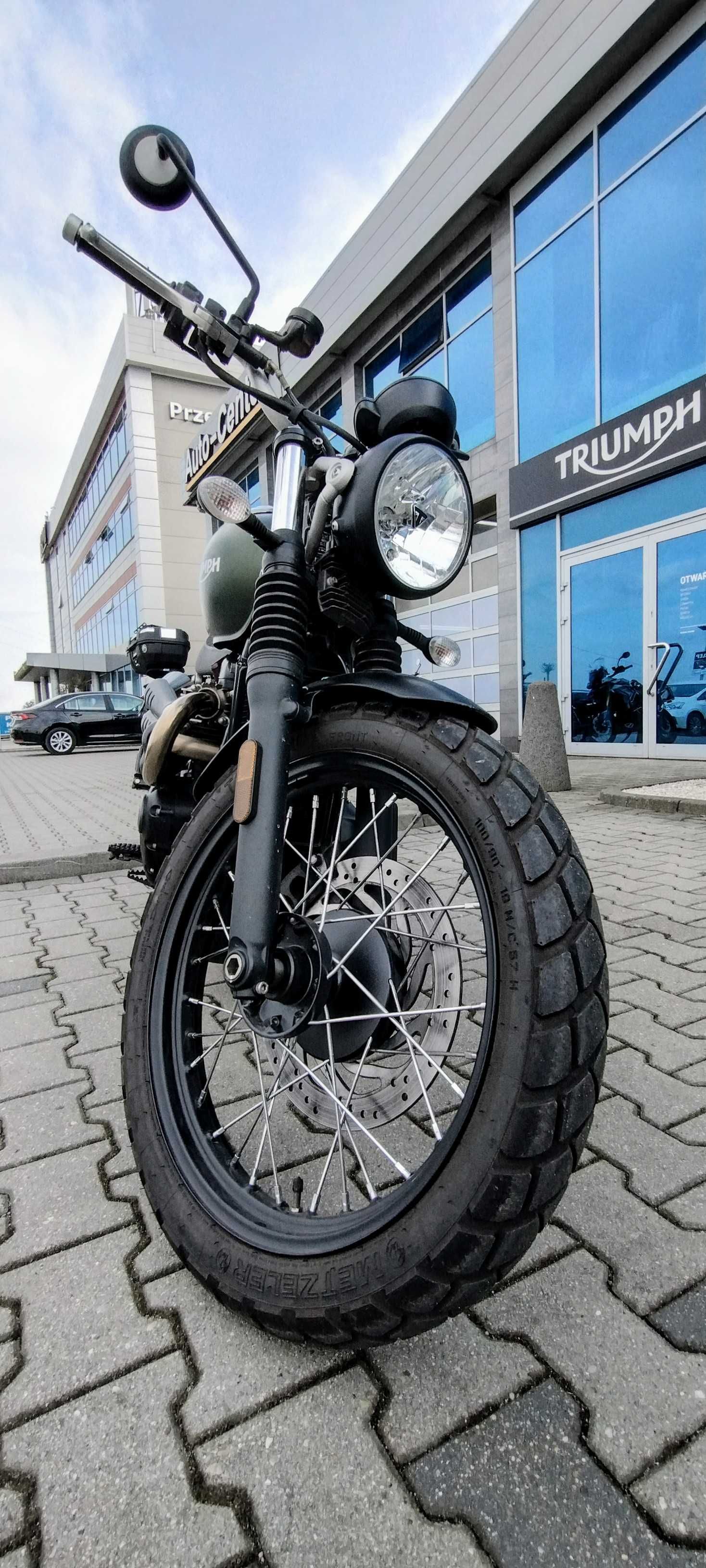 Triumph Street Scrambler 2019, polski salon, pełny serwis, super stan