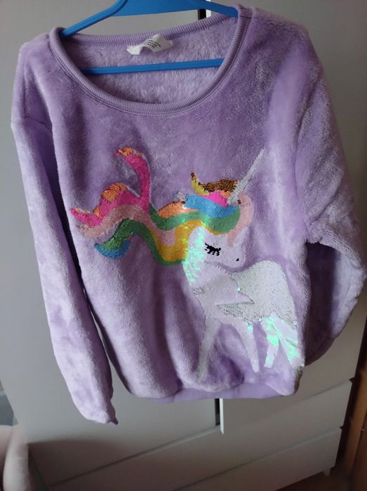 Ciepła bluza dla dziewczynki