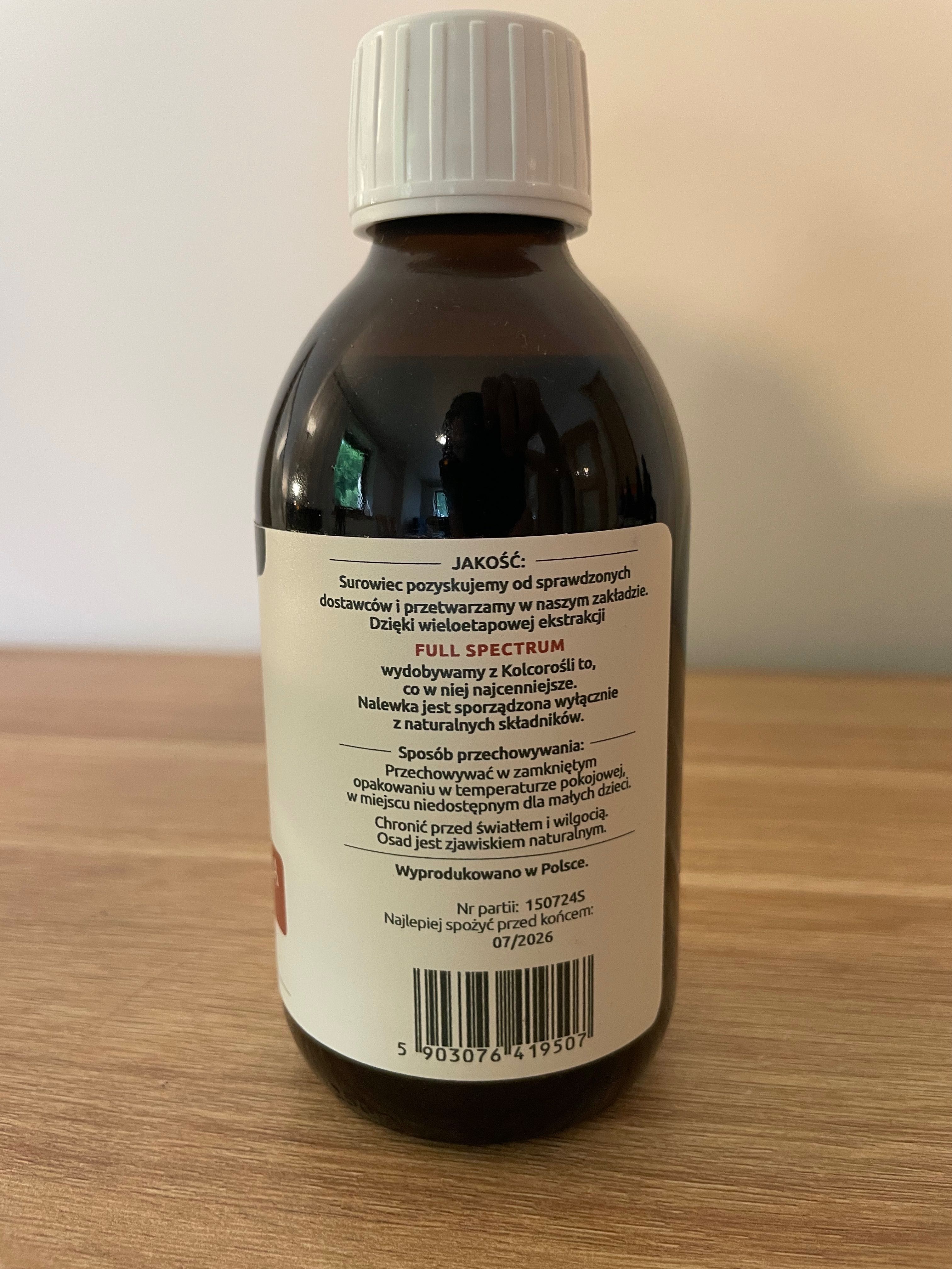 Sarsaparilla wyciąg ziołowy 1:1 Magiczny Ogród 250 ml Zioła Borelioza