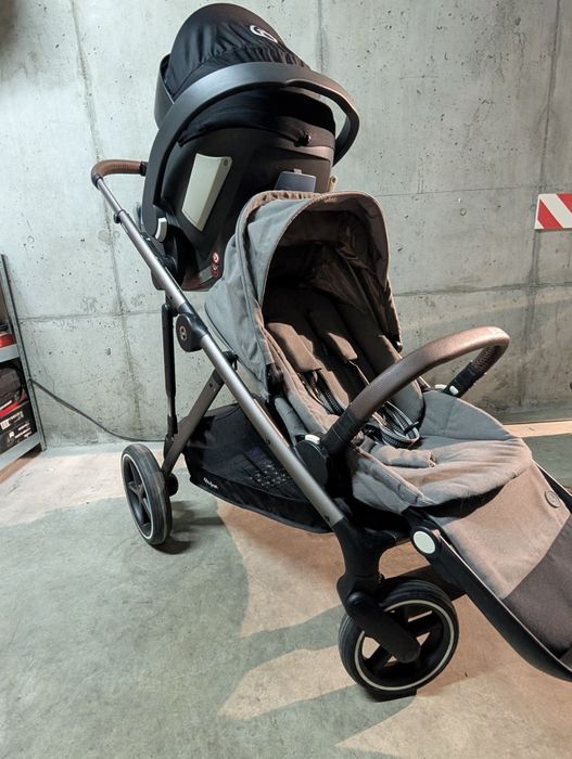 Carrinho CYBEX Gazelle S +Babycoque CYBEX Aton 5