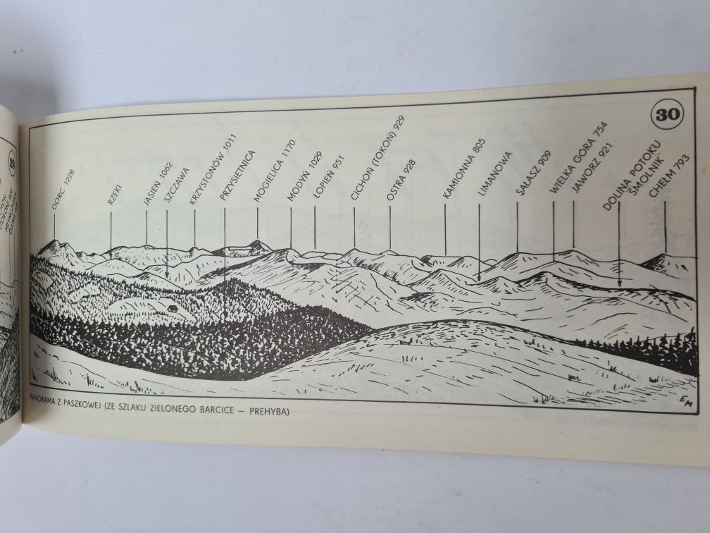 Panoramy górskie z Beskidów - Edward Moskała