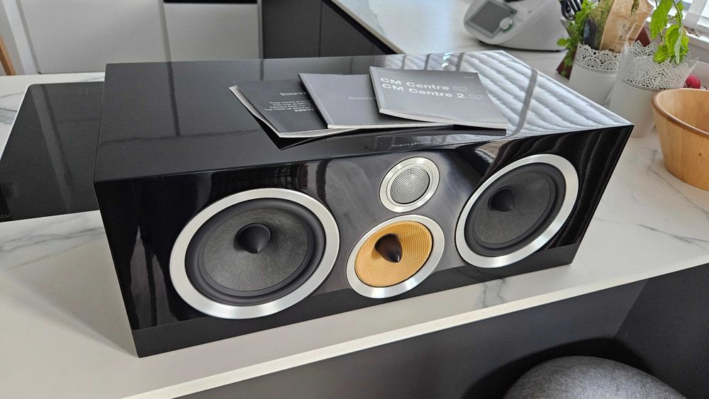 Bowers CM center 2 s2 czarny połysk Hi-End