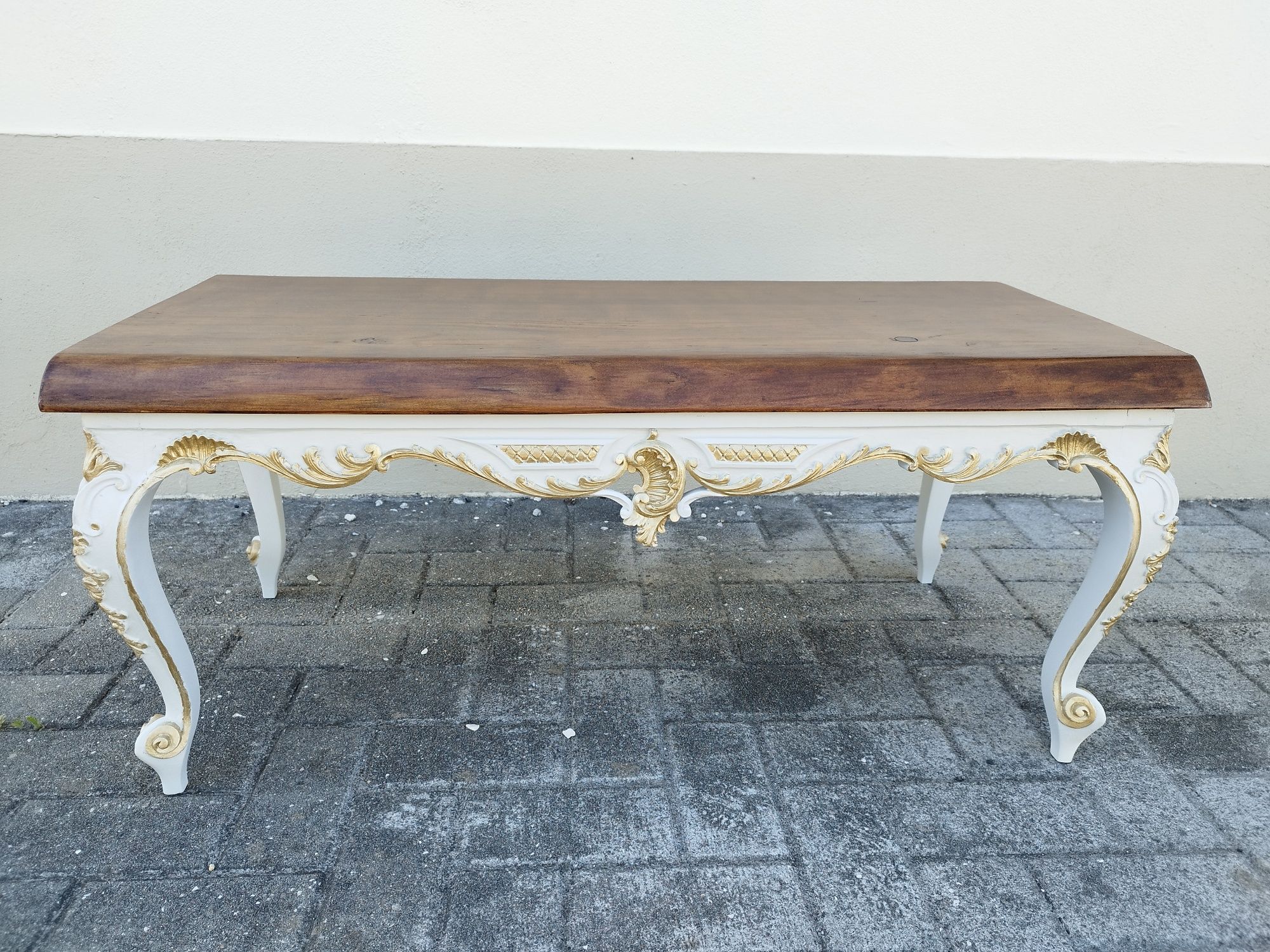 Mesa de centro restaurada