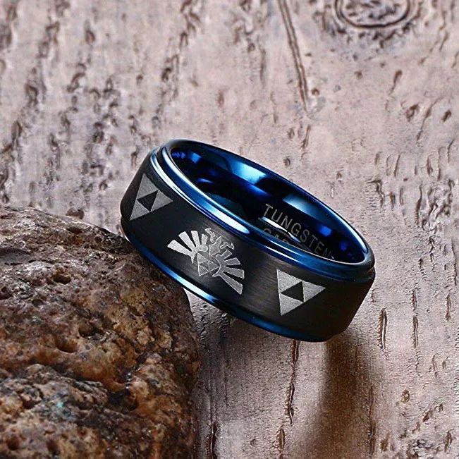 Перстень Зельда Кольцо Каблучки чорні Legend of Zelda