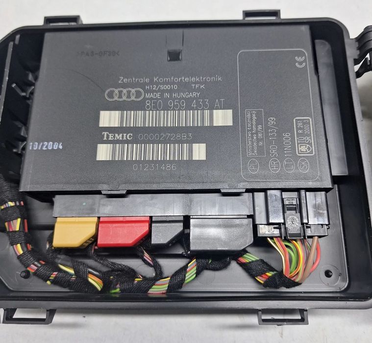 MODUŁ KOMFORTU 8E0959433AT- AUDI A4/ B6  / EUROPA