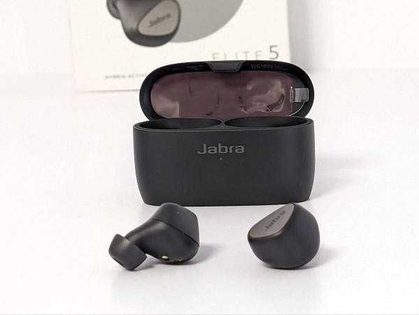 Навушники TWS JABRA Elite 5 Titanium Black
