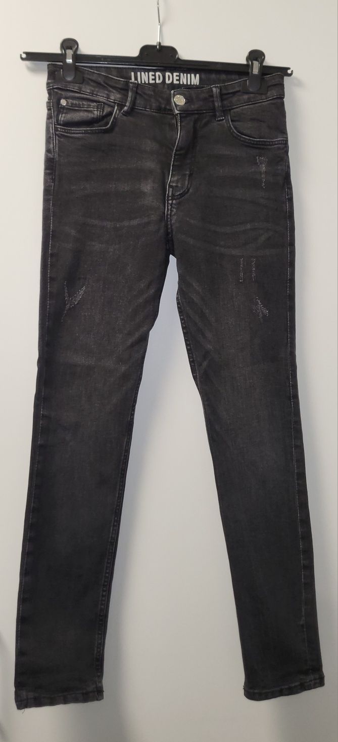 Spodnie jeansowe H&M 152cm 2 sztu GRATIS bluzkaki