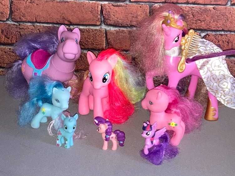 8 szt koniki MY LITTLE PONY mówiąca po polsku księżniczka CADANCE