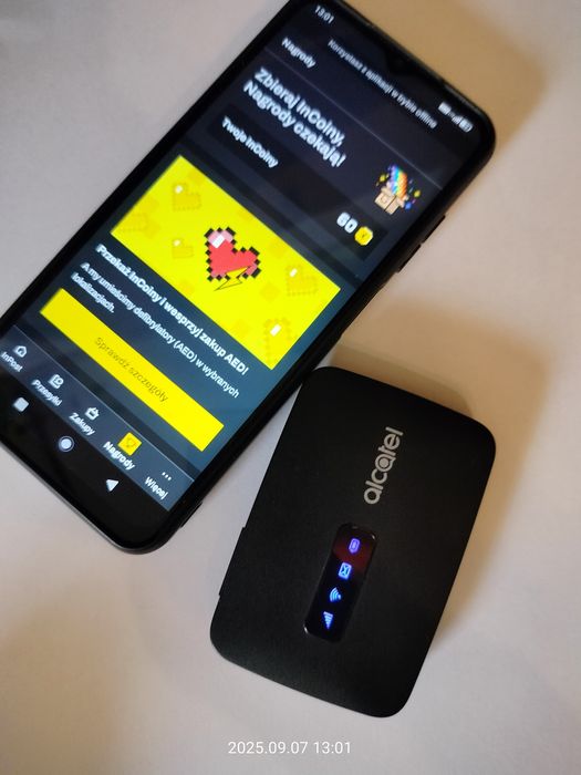 Router na kartę SIM LTE 4G przenośne na baterie mały dobryzasięg modem