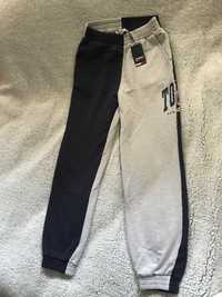 Tommy Hilfiger jeans spodnie dresowe M 38 szerokie wysoki stan guma