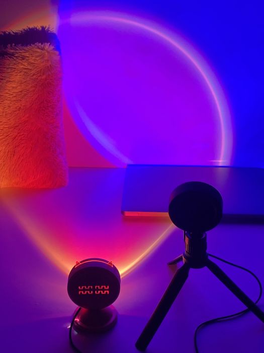 Лампи sunset захід сонця світильник нічник Лампа кругла