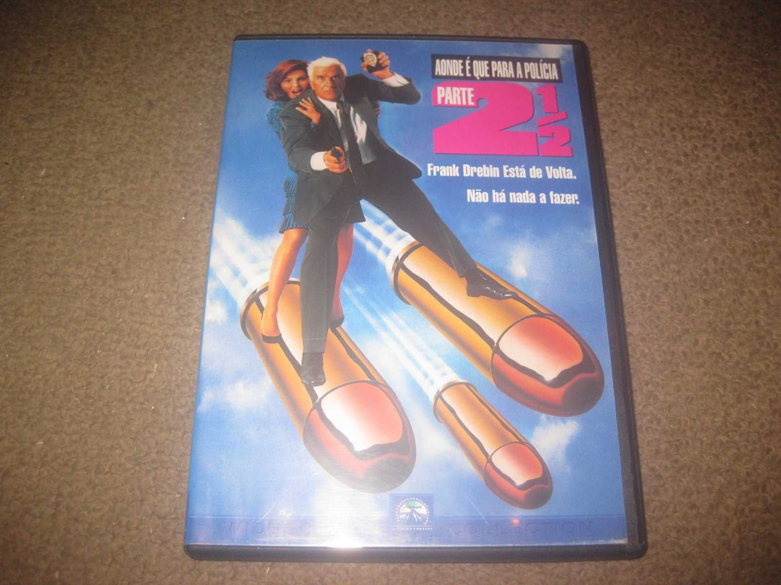 DVD "Aonde É que Para a Polícia! Parte 2½" com Leslie Nielsen