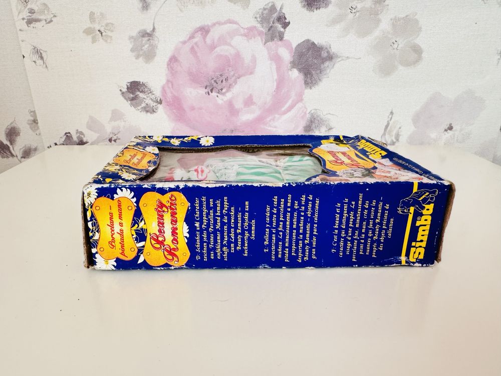Klaun lalka porcelanowa, kolekcjonerska lalka Simba