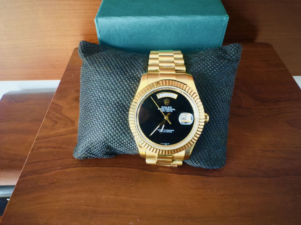 Zegarek Rolex Day-Date Onyx Biały Kruk Zobacz