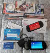 PSP - PlayStation Portable STREET - 20 Jogos - 2Gb Sony - Como Nova